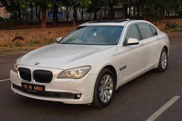 Bmw 7 Series - Premium Long Car Rental Service - Car Rental Delhi