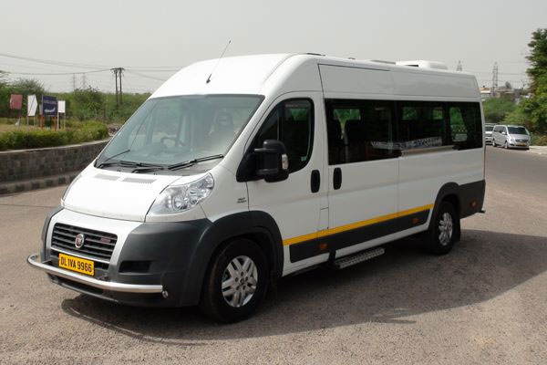 Fiat Ducato 12 Seater - Imported Luxury Vans Rental Company - Car Rental Delhi