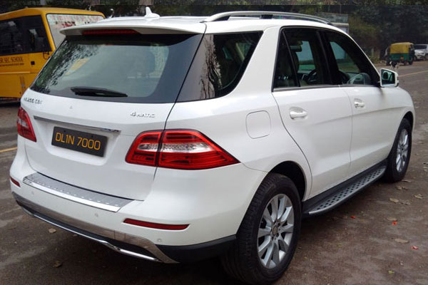 Mercedes Ml class 250 - Premium Suv Car Rental Service - Car Rental Delhi