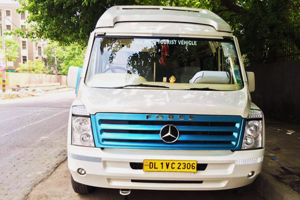 Mercedes Force 17 Seater Ultra Luxury Coach - Imported Luxury Vans Rental Company - Car Rental Delhi