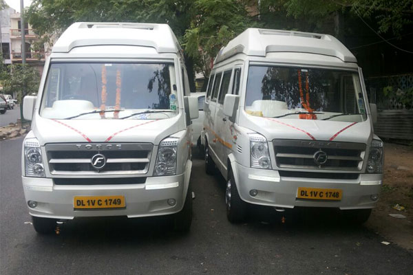 Mercedes Washroom Bus - Mercedes Bus With Toilet 38 Seater Hire - Car Rental Delhi