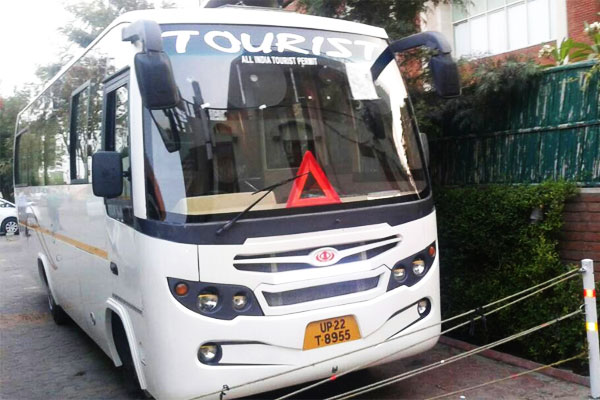 18 Seater Tourist Bus - Mini buses - Car Rental Delhi